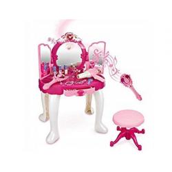 Grožio salonas Princesei su aksesuarais, kėdute ir MP3